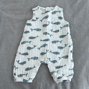 Angel Dear Whale Romper